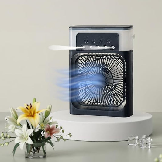 Mini Ac Cooler Version-2 Black-Flashy