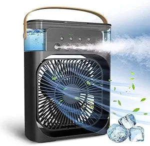 Mini Ac Cooler Version-2 Black-Flashy